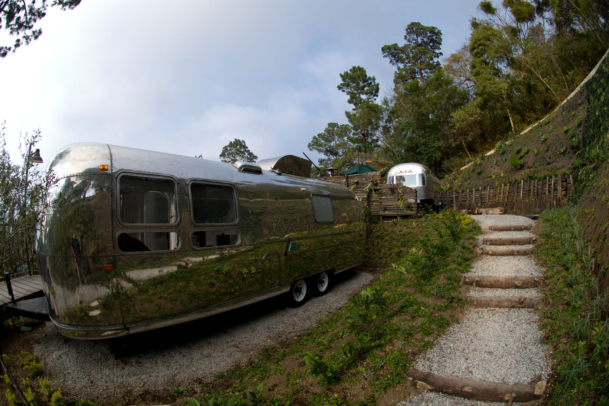 Hotel Museo Spa Casa Santo Domingo Antigua Exterior photo Airstream trailer at the 2008 Monterey Bay Air & Film Festival